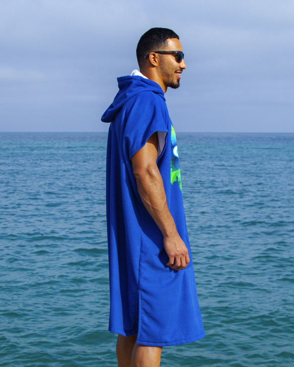 Poncho grande qualité pour les sports aquatiques et la plage . Sun&Surf