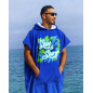 PONCHO DE SURF EN MICROFIBRE ADULTE AVEC TERRY