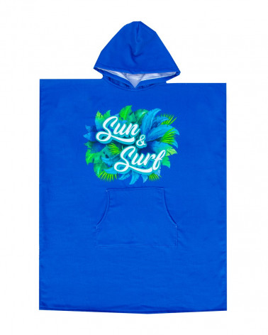 Poncho grande qualité pour les sports aquatiques et la plage . Sun&Surf