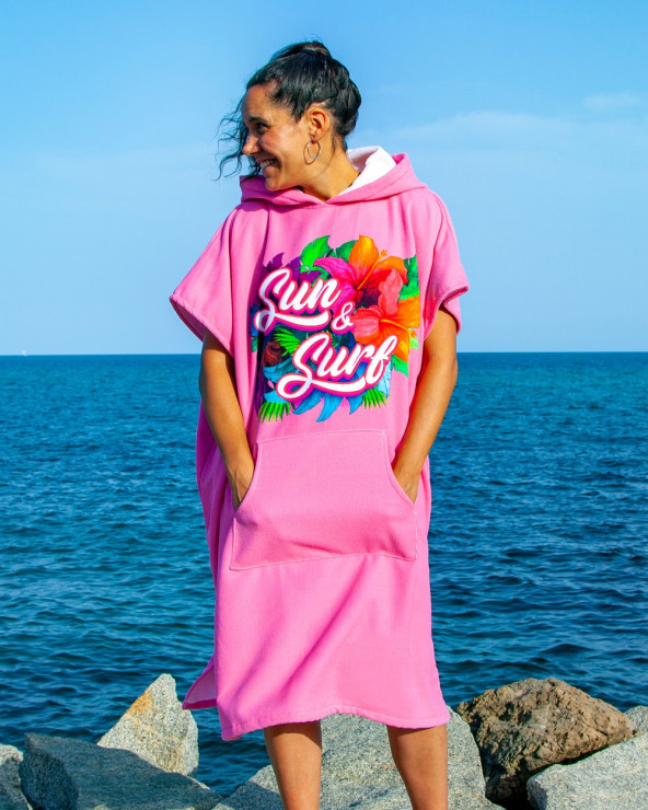 Poncho gran calidad para deportes acuáticos y playa · Sun&Surf