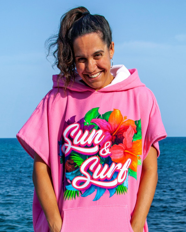 Poncho gran calidad para deportes acuáticos y playa · Sun&Surf