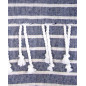 FOUTA B AZUL MARINO