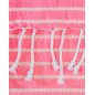 FOUTA B FUCSIA FLUOR