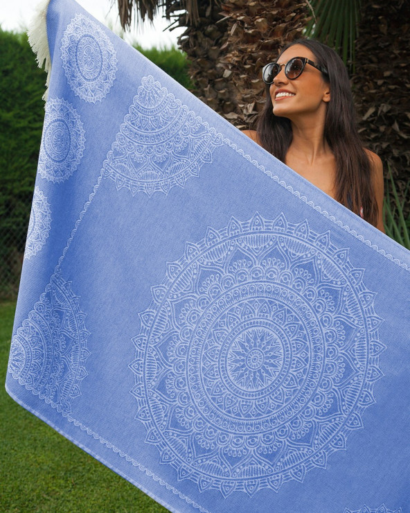 Jacquard Foutá - 100% Cotton - Summer Trends - Sun&Surf
