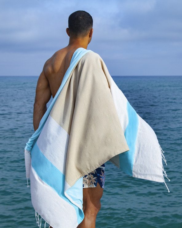 Pareo de playa con Rizo · Tendencias Verano · Sun&Surf