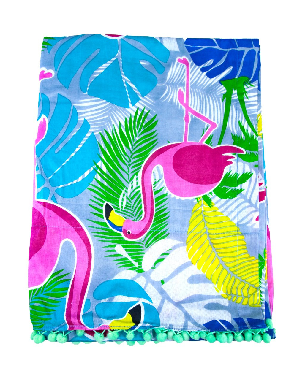 PAREO ESTAMPADO FLAMINGO
