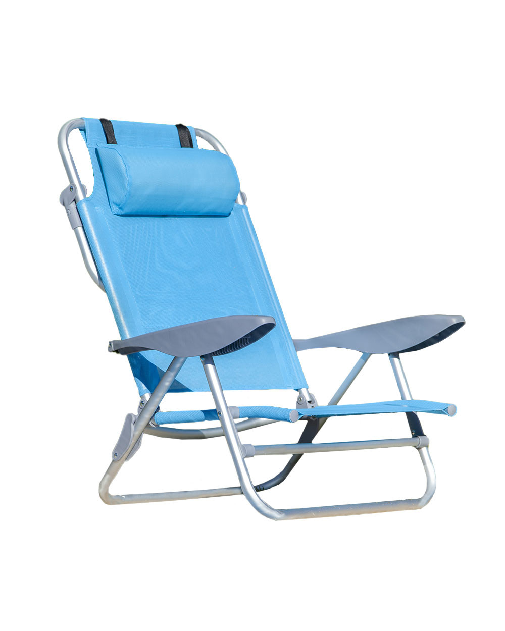 SILLA DE PLAYA PLEGABLE Y RECLINABLE