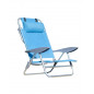 SILLA DE PLAYA PLEGABLE Y RECLINABLE
