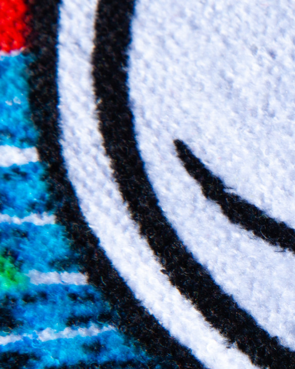 SERVIETTE DE PLAGE EN COTON IMPRIMÉ - DOUBLE