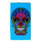 PRINTED TOWEL TURQUOISE SKULL PRINTED TOWEL TURQUOISE SKULL