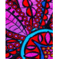 TOALLA ESTAMPADA CALAVERA TURQUESA