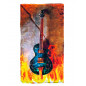 TOALLA ESTAMPADA GUITARRA