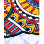 TOALLA ESTAMPADA LAGARTIJA MOSAICO