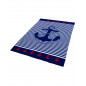MICROFIBER ANCHOR BEACH TOWEL - DOUBLE
