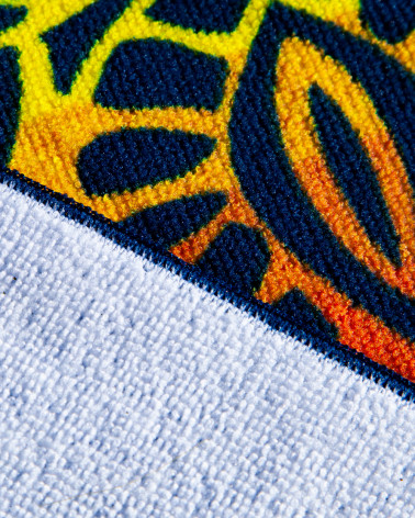 TURTLE MICROFIBER BEACH TOWEL
