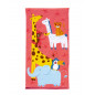 TOALLA DE PLAYA MICROFIBRA INFANTIL ANIMALES