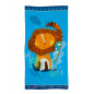 LION CHILDREN'S MICROFIBER BEACH TOWEL