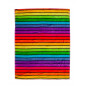 TOALLA JACQUARD RAYAS MULTICOLOR - DOBLE