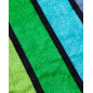 TOALLA JACQUARD RAYAS MULTICOLOR - DOBLE