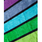 TOALLA JACQUARD RAYAS MULTICOLOR - DOBLE