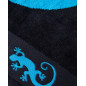 TOALLA JACQUARD GECKOS AZUL - DOBLE