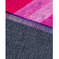 SERVIETTE DE PLAGE JACQUARD VELOURS DE COTON - DOUBLE - TORTUE