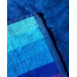 COTTON VELOURS JACQUARD BEACH TOWEL - DOUBLE - TURTLE