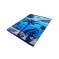 TOALLA JACQUARD PLAYA AZUL - DOBLE