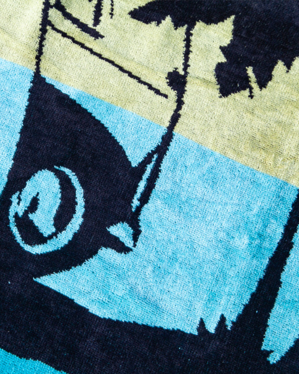 Serviettes de plage . Haut de gamme . 100% Coton . Sun&Surf