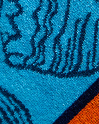 TOALLA JACQUARD NAUTILUS CORAL