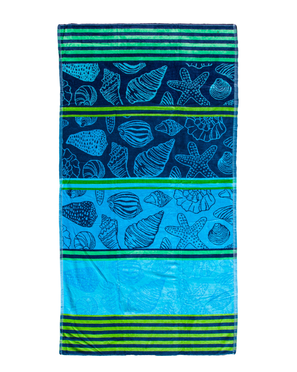 SERVIETTE JACQUARD NAUTILUS VERT