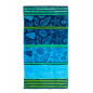 SERVIETTE JACQUARD NAUTILUS VERT