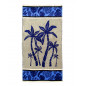 SERVIETTE JACQUARD PALMIERS