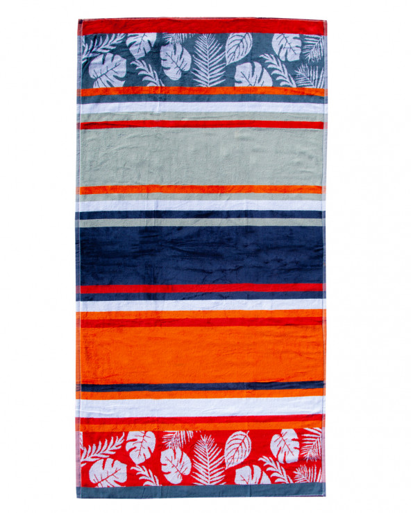 Serviettes de plage . Haut de gamme . 100% Coton . Sun&Surf