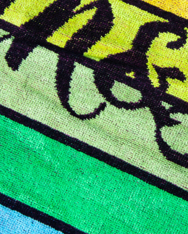 SERVIETTE À RAYURES MULTICOLORE JACQUARD VAN