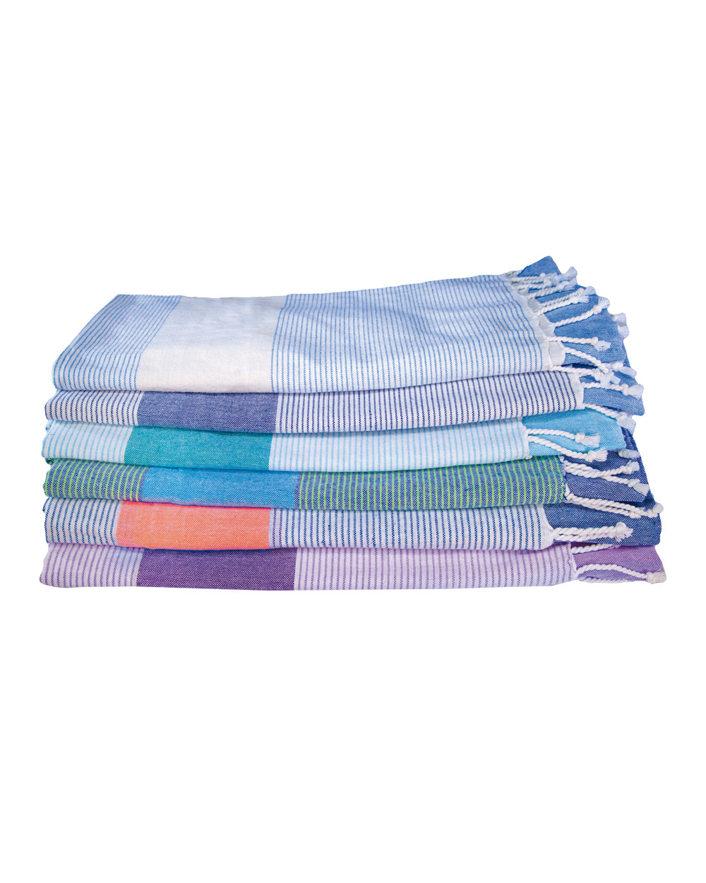 Fouta 100 cm x 200 cm Ethnique émeraude, gris foncé, bleu brise et blanc - 100% coton - finition Fouta 100 cm x 200 cm Ethnique émeraude, gris foncé, bleu brise et blanc - 100% coton - finition