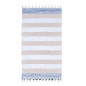 PESTAMAL BICOLOR 140x180 CON RIZO