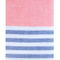 PESTAMAL BICOLOR 140x180 CON RIZO