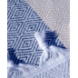 PESTAMAL CON RIZO 100% ALGODON DIAMANTE 100x180