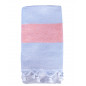 PESTAMAL CON RIZO 100% ALGODON DIAMANTE 100x180
