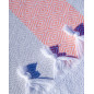 PESTAMAL CON RIZO 100% ALGODON DIAMANTE 100x180