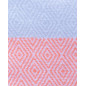 PESTAMAL CON RIZO 100% ALGODON DIAMANTE 140x180