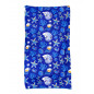 PAREO ESTAMPADO CON RIZO NAUTILUS MARINO