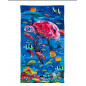 SERVIETTE IMPRIMÉE TORTUE VERSEAU