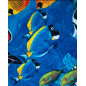 SERVIETTE IMPRIMÉE TORTUE VERSEAU