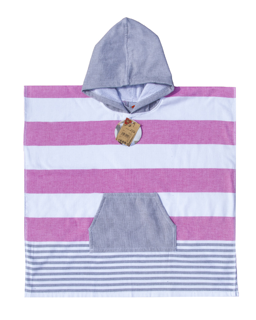 PONCHO DE SURF EN COTON JUNIOR