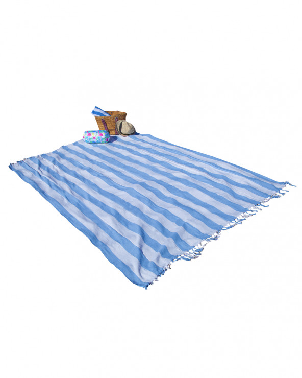 Gran Foulard XXL · Ideal para Playa y Picnic · Sun&Surf