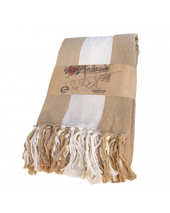 Gran Foulard XXL · Ideal para Playa y Picnic · Sun&Surf