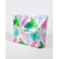 NECESER IMPERMEABLE HOJAS ROSA