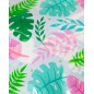 NECESER IMPERMEABLE HOJAS ROSA